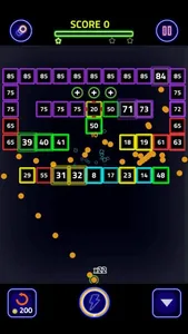 Brick Breaker Glow screenshot 3