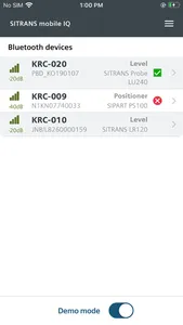 SITRANS mobile IQ screenshot 5