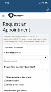 Methodist My Care screenshot 2