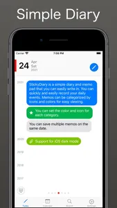 StickyDiary - Calendar & Notes screenshot 0