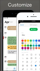 StickyDiary - Calendar & Notes screenshot 2