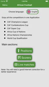 African Football live screenshot 2