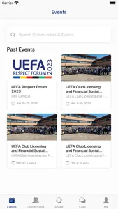 UEFA Events screenshot 1