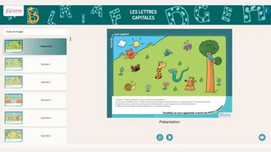 Timothée les lettres capitales screenshot 0