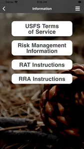 USFS Risk Calculator screenshot 1