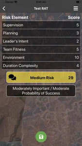 USFS Risk Calculator screenshot 9