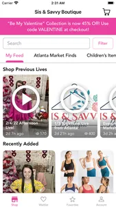 Sis & Savvy Boutique screenshot 1