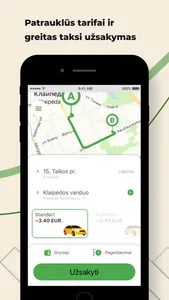 Švyturio Taksi Klaipėda screenshot 0