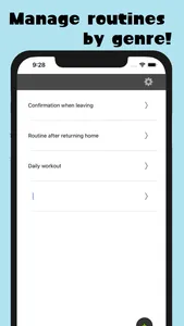 Daily routine mng screenshot 0
