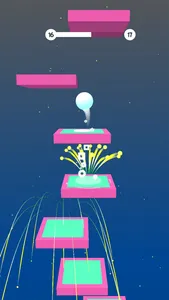 Hop Ball Run: Jump on Tiles 3D screenshot 1