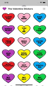 The Valentine Stickers screenshot 0