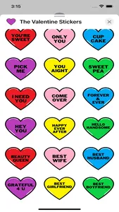 The Valentine Stickers screenshot 2