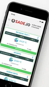 SADE.IO Dashboard screenshot 1