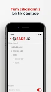 SADE.IO Dashboard screenshot 2