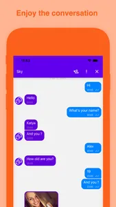 Sky — Anonymous Chat & Dating screenshot 1