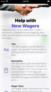 Friendly Wagers screenshot 3