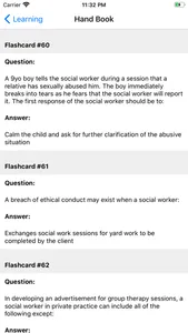 LCSW Exam Prep 2000 Flashcards screenshot 7
