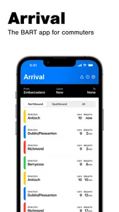 Arrival BART screenshot 0