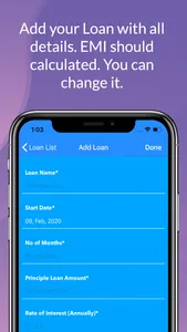 Lend & Loan Tracker - Reminder screenshot 0