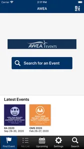 AWEA Events screenshot 0