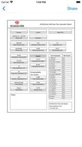 SCADACore AGA Flow Calculator screenshot 7