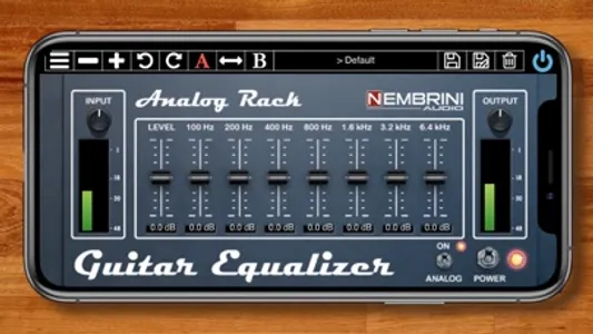 Analog Rack Guitar Equalizer screenshot 0