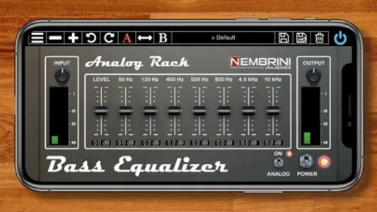 Analog Rack Bass Equalizer screenshot 0