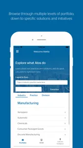 Atos Portfolio screenshot 1