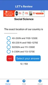 LET's Review Social Science screenshot 6