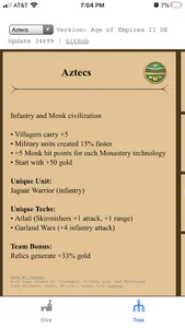 AOE2 DE Civilization Info screenshot 2