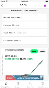 Ticker: Stocks & Crypto screenshot 2