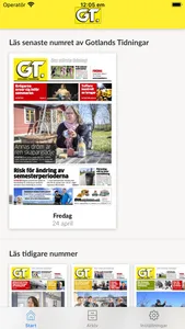 E-tidning GT screenshot 0