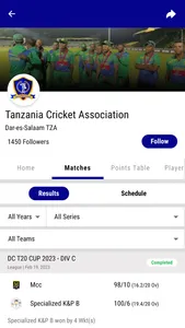 Tanzania Cricket screenshot 0