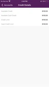 MFFCU Credit Card App screenshot 1