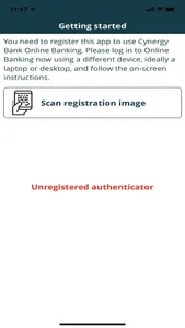 Cynergy Bank Authenticator screenshot 0