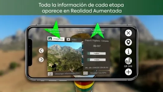 Senderismo Realidad Aumentada screenshot 2