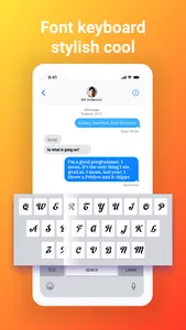 Fonts Now: Fonts Keyboard screenshot 1