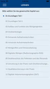 CGM Röntgen-Tutor App screenshot 1