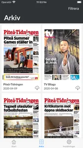 E-tidning PT screenshot 1