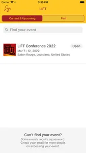 L.I.F.T. Conference screenshot 1