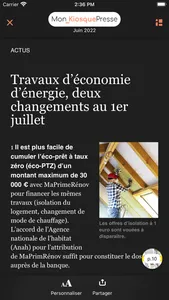 Mon Kiosque Presse screenshot 5