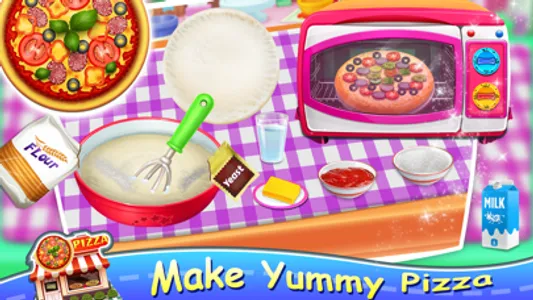 Pizza Burger - Cooking Games screenshot 0