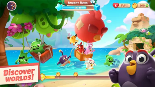 Angry Birds Journey screenshot 1