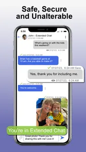 Peaceful CoParenting Messenger screenshot 1