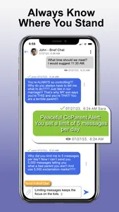 Peaceful CoParenting Messenger screenshot 4