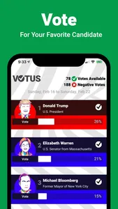 VOTUS - Vote for Social Change screenshot 0