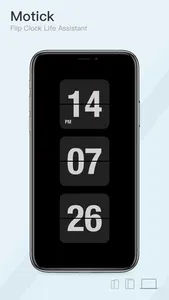 Motick - Flip Clock screenshot 0