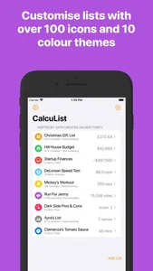 CalcuList screenshot 5