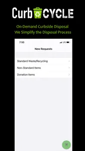 CurbCycle - Customer screenshot 0