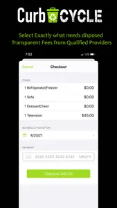 CurbCycle - Customer screenshot 2
